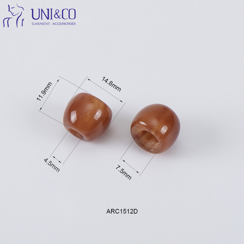 Resin Acrylic Beads for String Decoration for Bikini Swim Wear