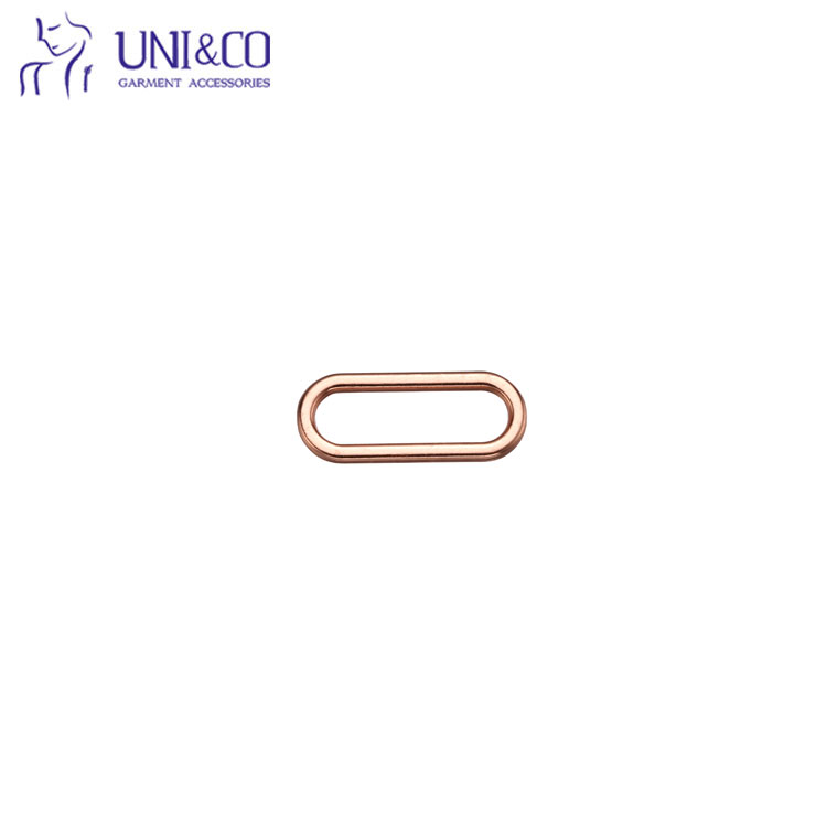 Rust Free Oval Ring Adjustable Bra Ring Hook Slider For Strap
