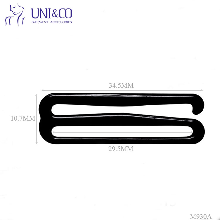 Guangzhou Bra Accessories Metal Bra Hook 4mm Bra Swan Hook