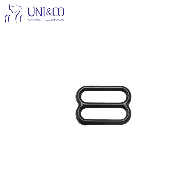 Eco-friendly nylon coated metal buckle bra ring&slider hook adjuster
