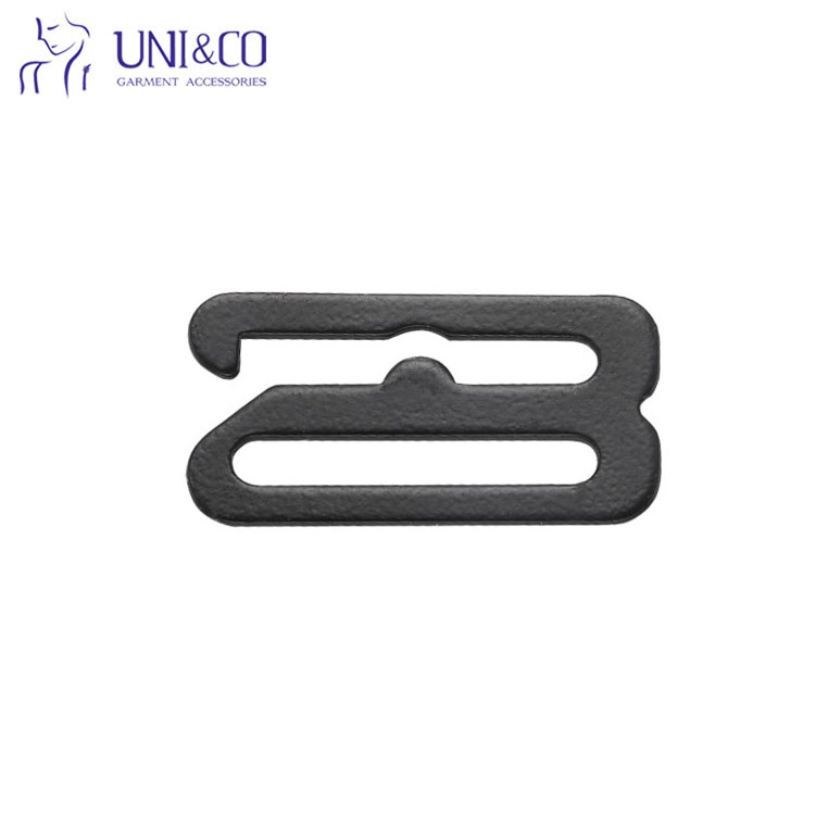 Black Color Metal Bow Tie Hook Tie Adjuster Bow Tie Hardware