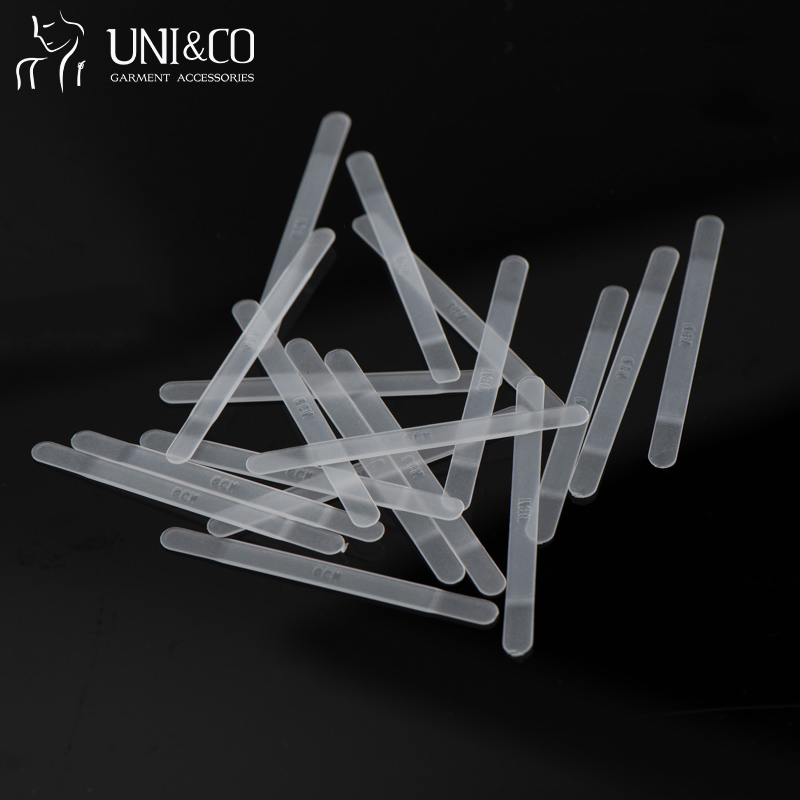 Two Thin Ends 5mm Width Bra Plastic Bone Underwear Accessories PP Clear Bra Bones