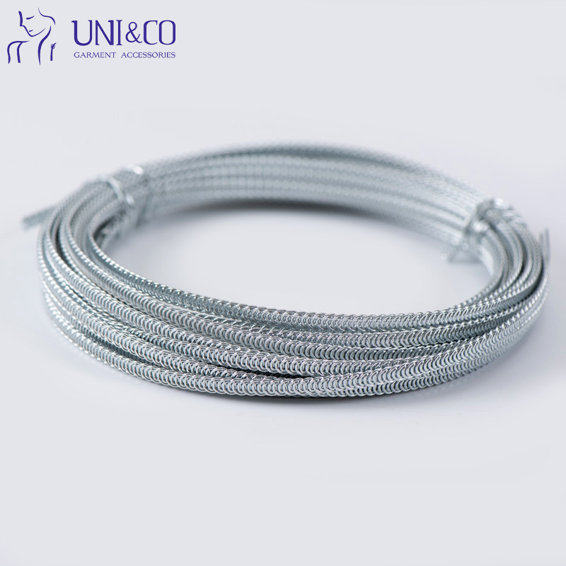 5 MM Galvanized Steel Corset Bone Bra Spiral Bones