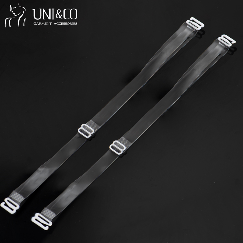 Invisible Clear Bra Strap Non-Slip Adjustable Bra Strap Soft Transparent Shoulder Strap