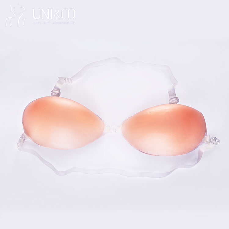 High Quality Silicone Strapless Invisible Adhesive Bra For Women Underwear