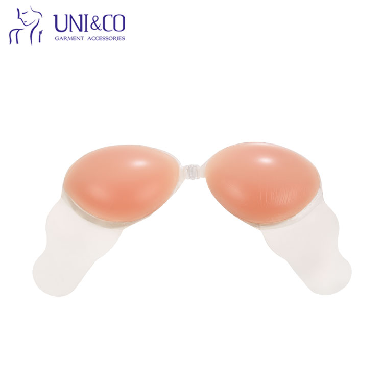 Reusable Strapless Backless Fake Breast Forms Silicone Bra For Crossdress
