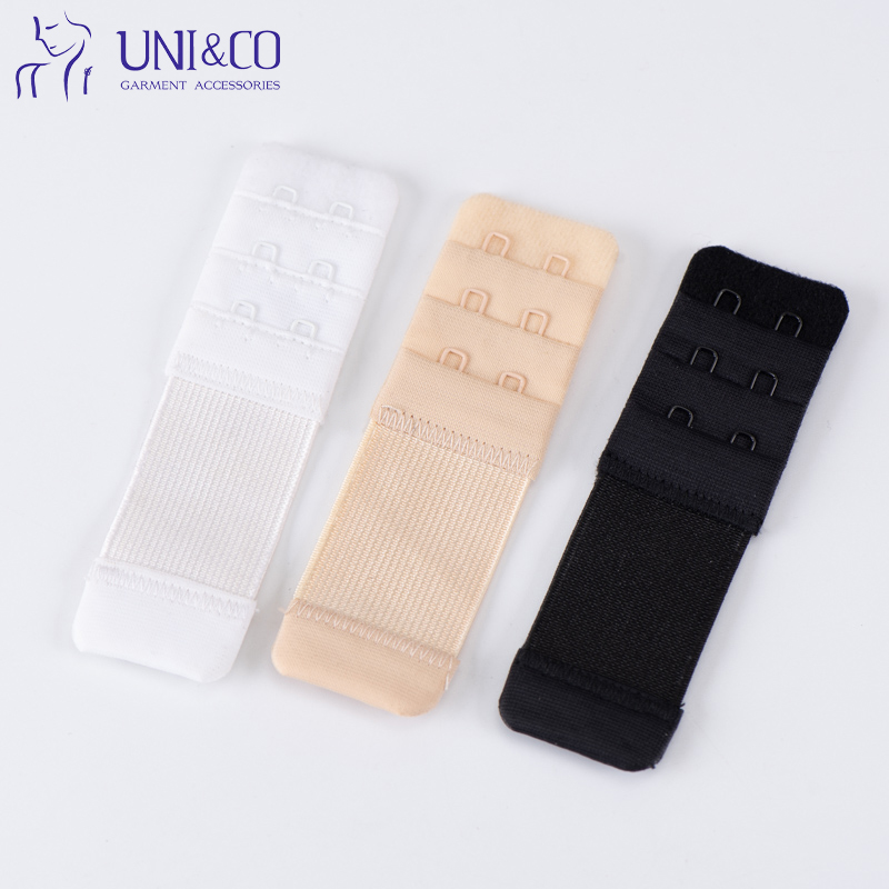 Womens Comfortable Bra Band Extenders Hook and Eye Tape Back Straps Extension
