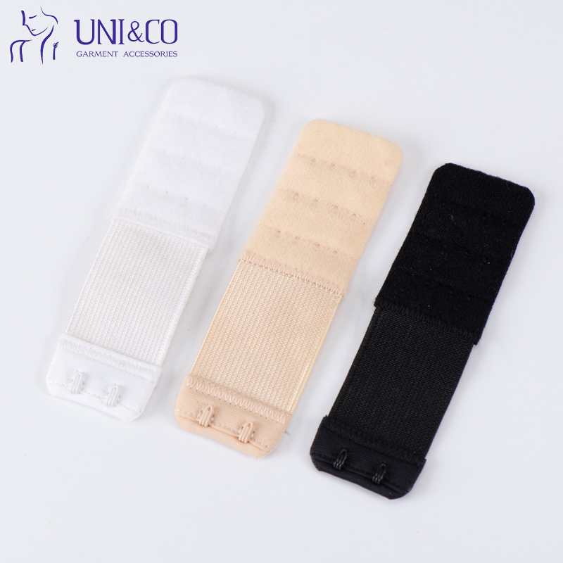 Womens Comfortable Bra Band Extenders Hook and Eye Tape Back Straps Extension
