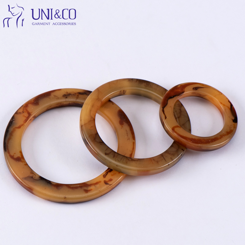 Resin Ring Swimsuit Connector Bikini Belt Buckle