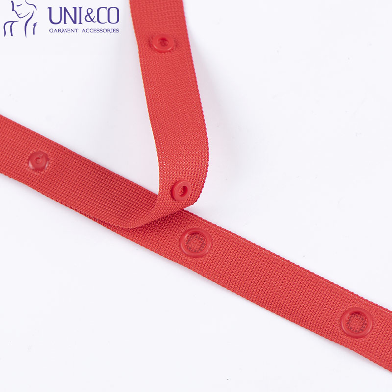 13 mm wide plastic  snap button tape for baby clothes