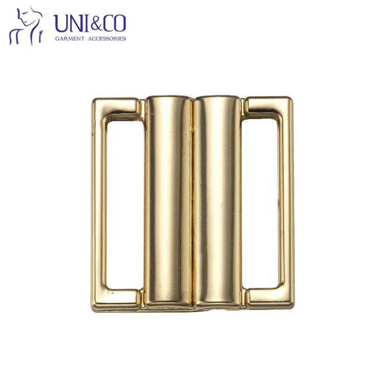 20mm Gold Swimwear Bra Clip Accessories Metal Swimwear Buckle