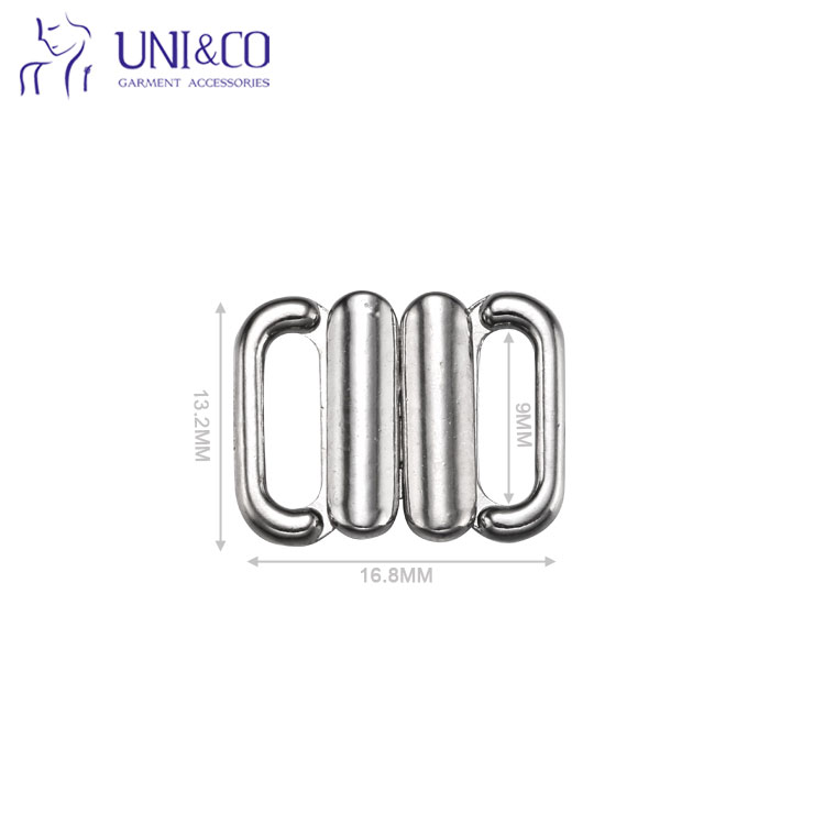 10MM Alloy Metal Buckle For Swimwear Bikini Clasp Supply