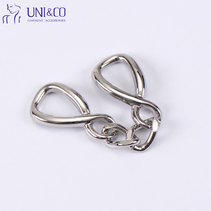 Fashion Clothing Bags Suitcases Accessories Chain Zinc Alloy Shoes Decorations Swimwear Hardware Chains