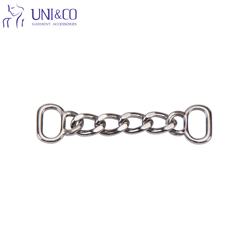 Silver Swimwear Metal Chains Bikini Connector with Chain for Garment