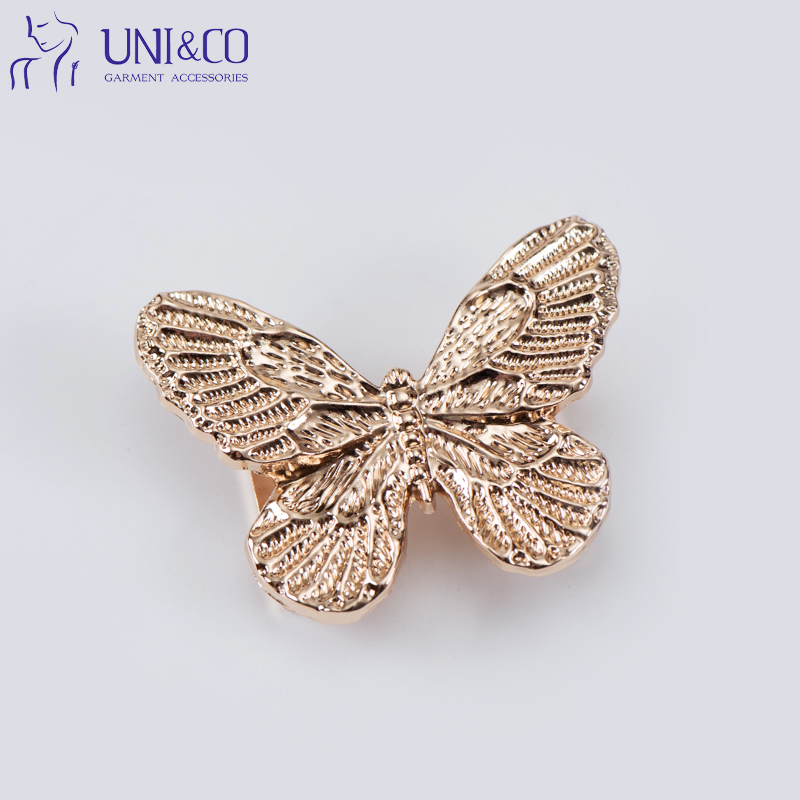 Luxury Gold Metal Bikini Beachwear Connector Buckle for Multi Shape Swimwear Accessories
