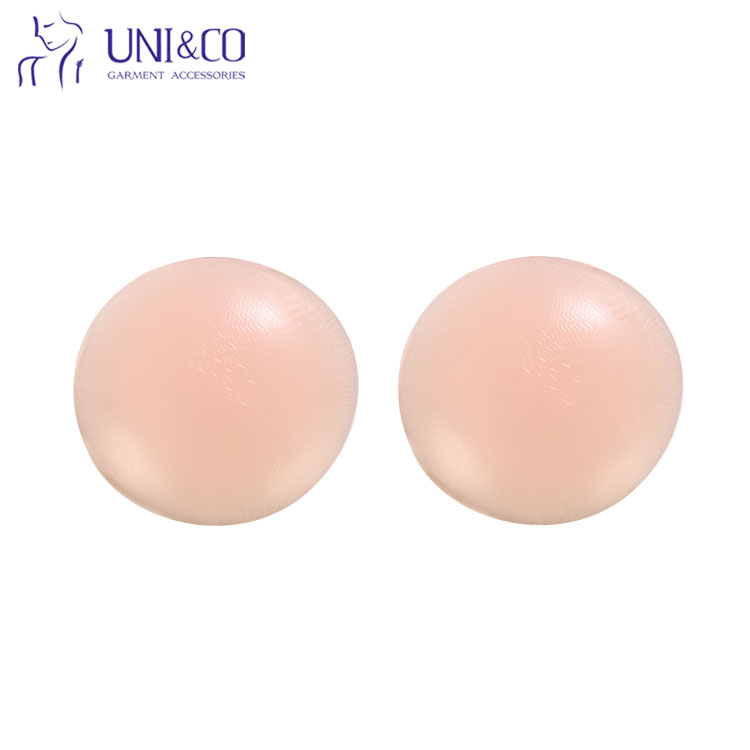 Womens Reusable Adhesive Nipple Covers Invisible Round Silicone Cover
