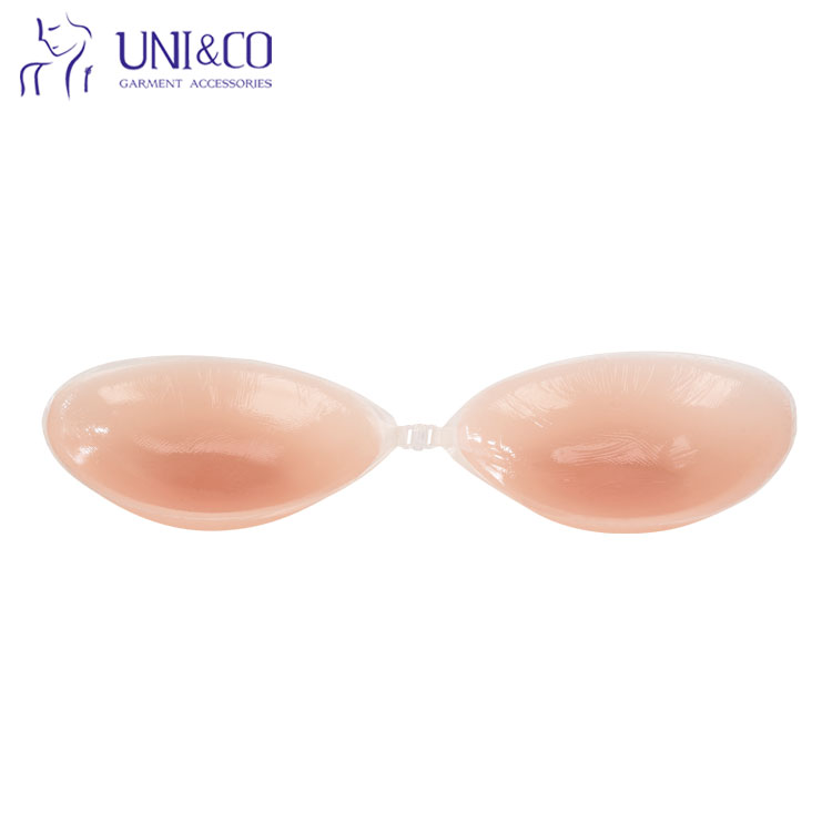 Confortable Self Adhesive Invisible Push Up Backless Silicone Strapless Sticky Bra