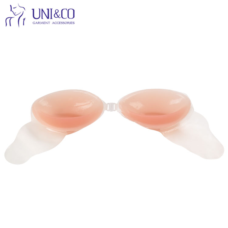 Reusable Strapless Backless Fake Breast Forms Silicone Bra For Crossdress