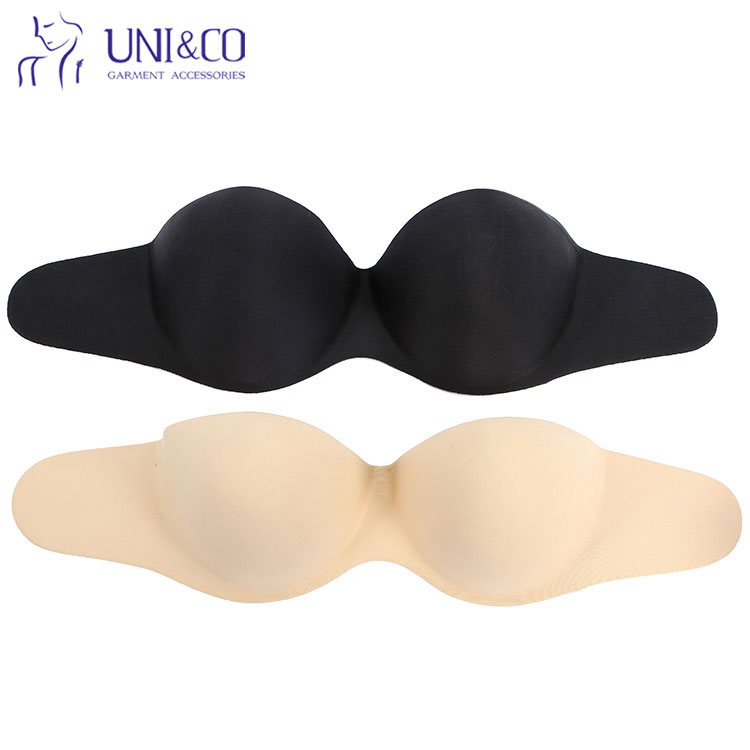 New Design Lingeries Adhesive Push Up Backless Strapless Invisible Silicone Bra