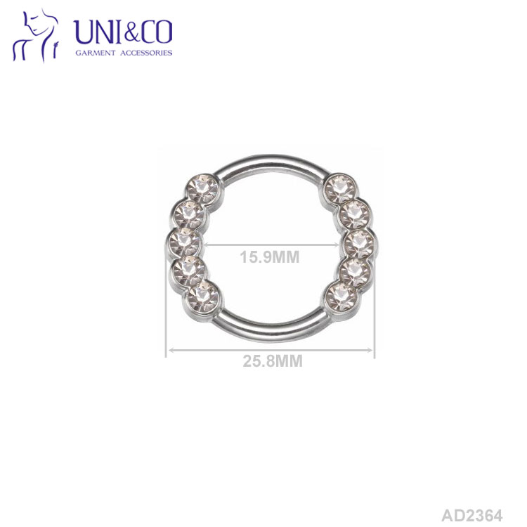 Round Jewelry Bra Pendants Silver Charms Wholesale