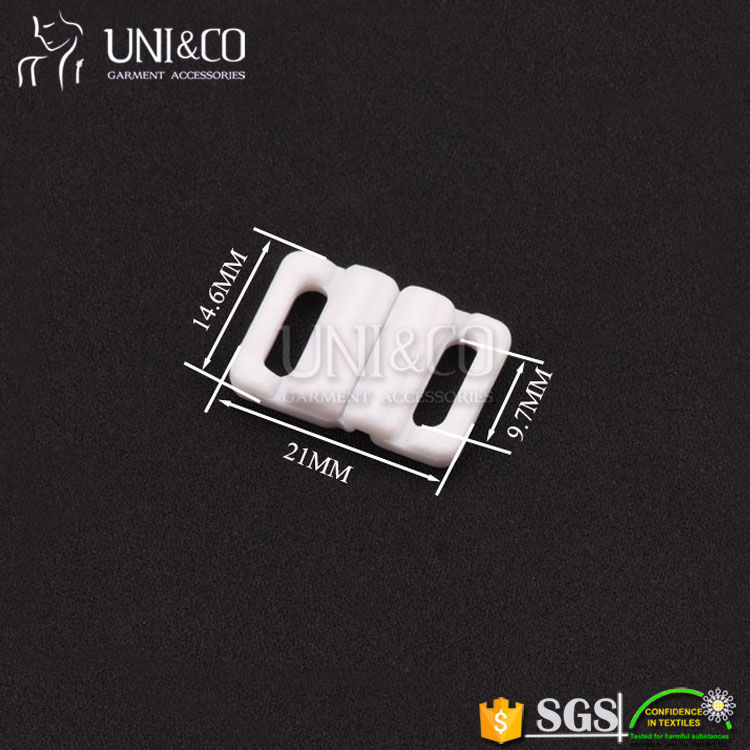 Swimwear Accessories 10mm Transparent Swimwear Buckle Clip